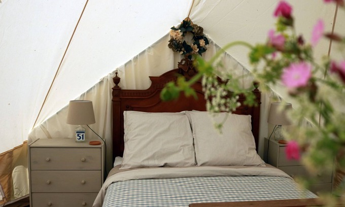 Auzances Cabin | Luxury Bell Tent Glamping in the heart of rural France