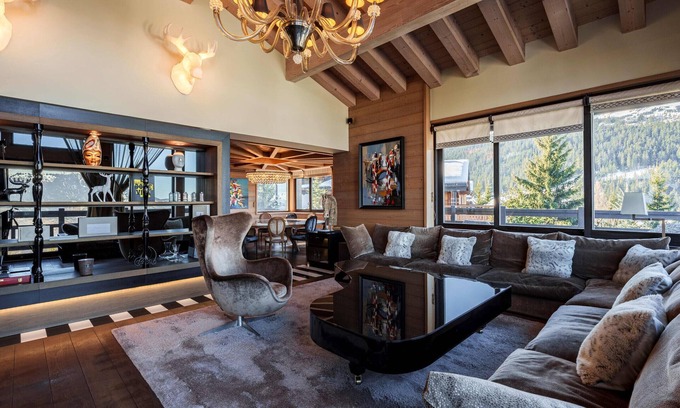 Courchevel Ski Chalet | Luxury Chalet in Courchevel with Views and Spa
