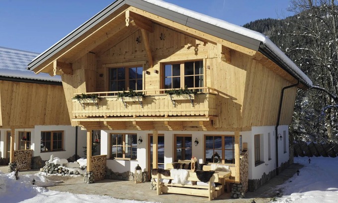 Wagrain Ski Chalet | Luxury chalet with wellness area near ski lift