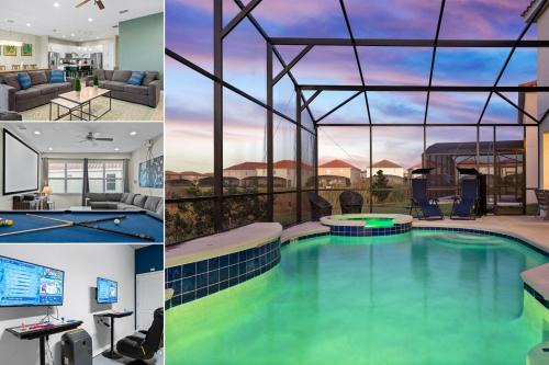 Loughman Villa | Luxury Contemporary Style Mansion on Solterra Resort Orlando Mansion 5808