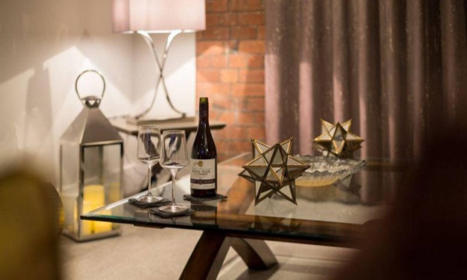 York Apartment | Luxury designer, river view apartment