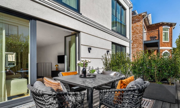 Westerland Apartment | Luxury duplex apartment with terrace and free SPA use