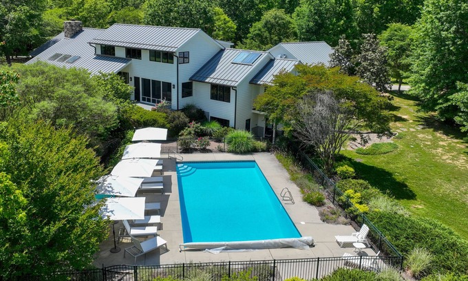 Durham House | Luxury Durham Vacation Rental w/ Private Pool!