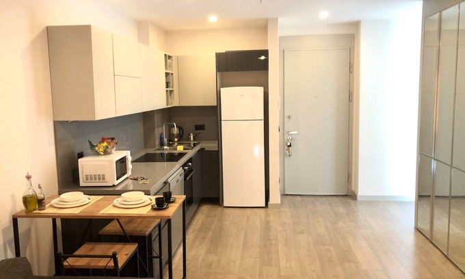 Esenyurt Apartment | Luxury flat with Sea & City view - Gym & Parking ( EMP 148 )