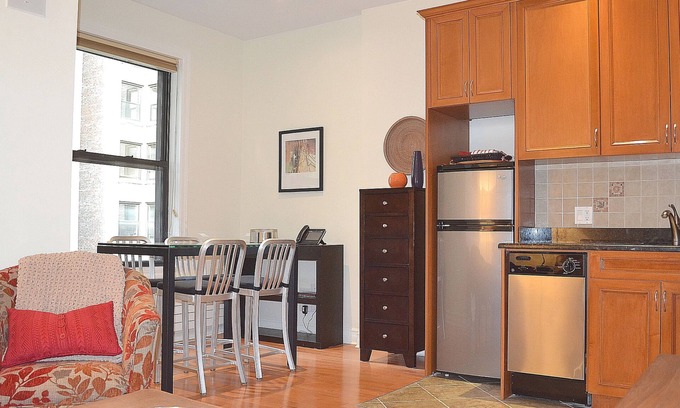 Upper West Side Apartment | Luxury Furnished 1BR with Deck & Washer/Dryer SPECIAL DISCOUNT FOR LONG TERM