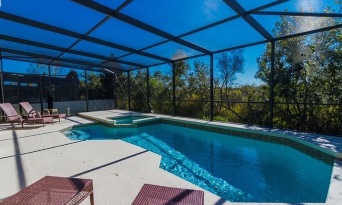 West Haven Villa | Luxury Gated complex 5Bed/4Bath, South Facing pool, no rear neighbours