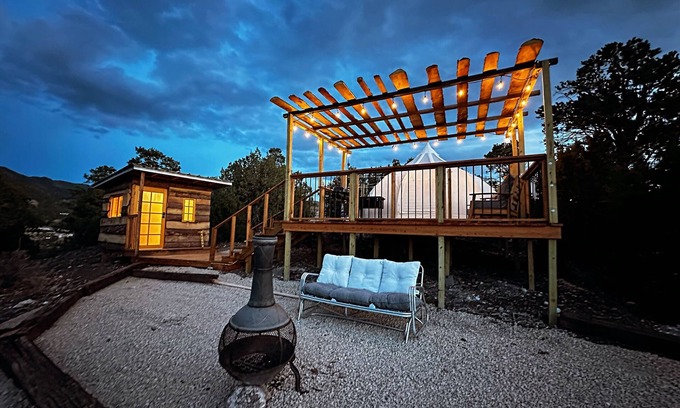 High Rolls Mountain Park RV Rental | Luxury Glamping in High Rolls Mountain Park, NM Stunning Views & Modern Comforts