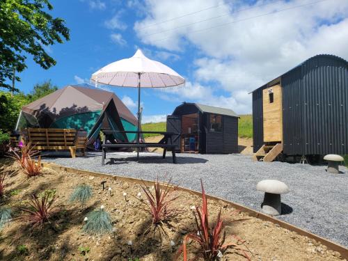 Narberth Other | Luxury Glamping in the Stargazer Dome or Woodlove Yurt - Beautiful Private Setting close to Narberth