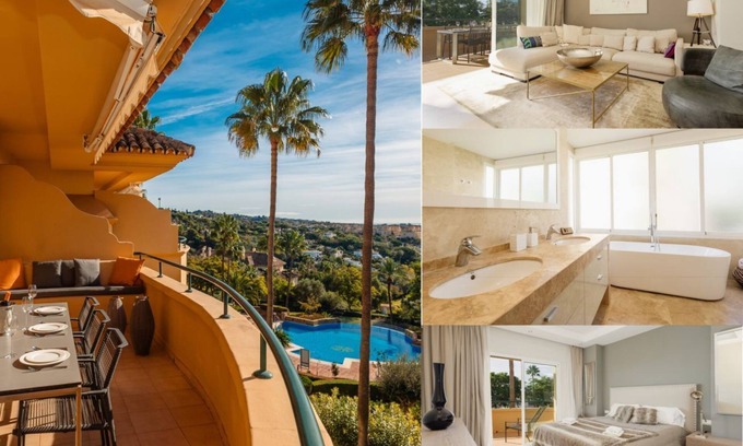Elviria Apartment | Luxury holiday home with sea views in Elviria Hills