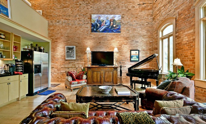 Greenville Downtown Condo | Luxury Loft Sleeps 6 on Main Street, NOMA Square