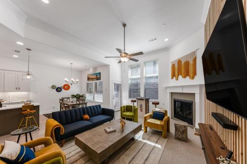 Lewisville House | Luxury Oasis - Glam Decor, Putting Green, Arcade Fun & EV Station