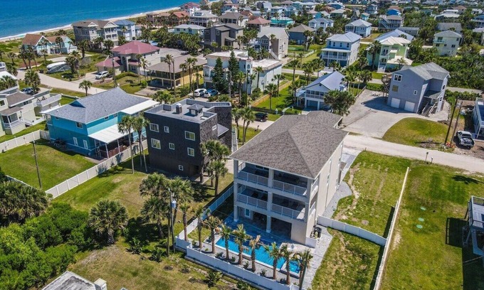 Marineland Acres House | Luxury Ocean View Home with Pool