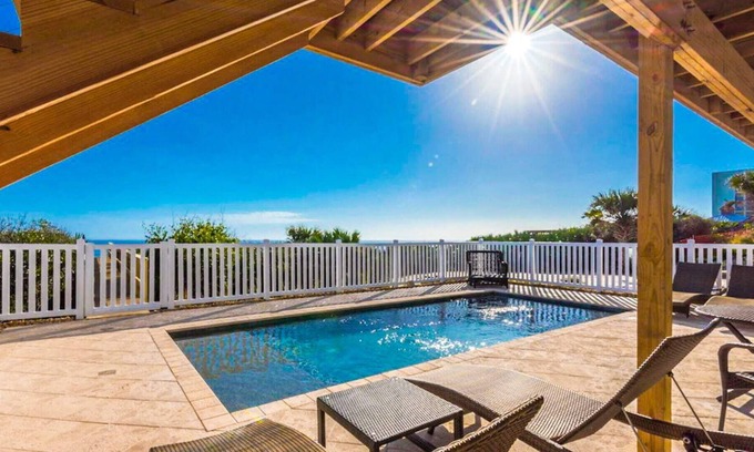 New Smyrna Beach House | Luxury Oceanfront Pool Home! Ideal for large family vacations!