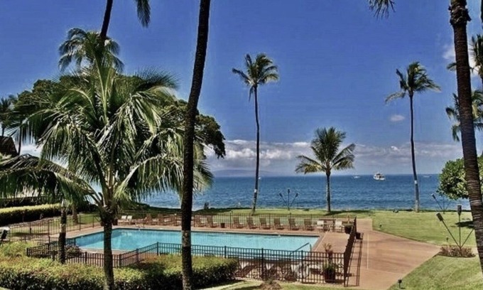 Kihei Resort | Luxury Oceanfront 2 Bdrm 2 Bath Condo From $270 Per Night Apt # G-10