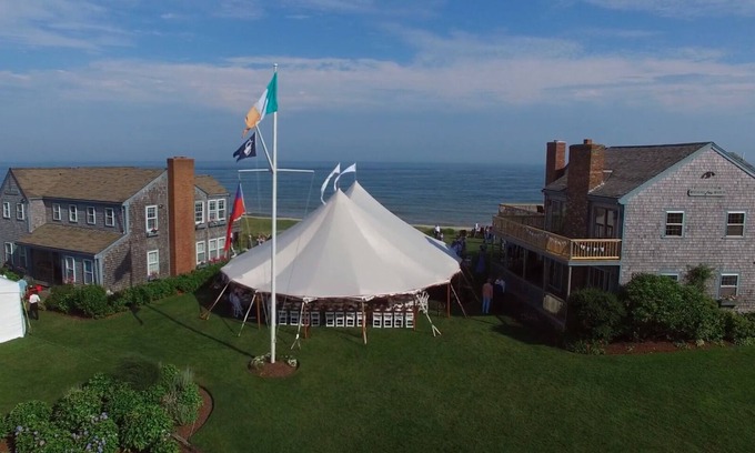 Tom Nevers House | LUXURY OCEANFRONT ESTATE! Private beach & heated pool! 3 hot tubs. Sleeps 42.