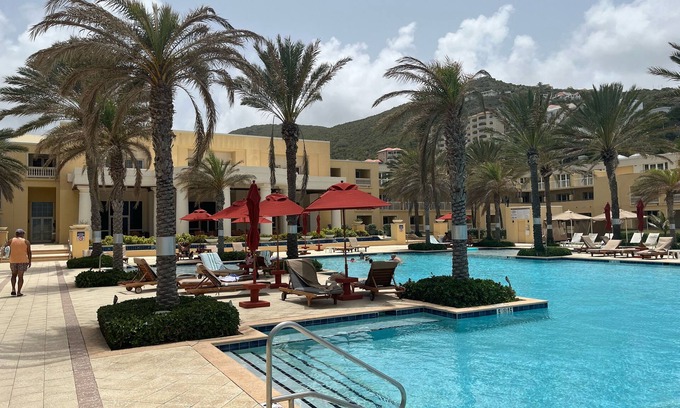 Oyster Pond Apartment | Luxury Oceanfront - Steps from the Beach! Enjoy our beautiful Island!