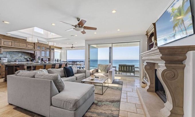 South Oceanside Villa | Luxury Oceanfront Villa w/Resort Style Roof Decks