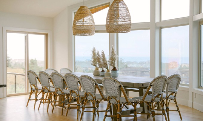 Pacific City House | Luxury Oregon coast Beach House with panoramic views HOT TUB and SAUNA!