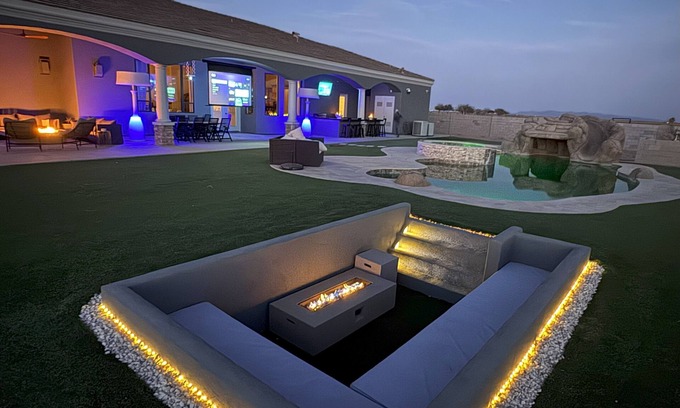 Casa Grande Villa | Luxury Retreat w/Pool, Spa, Gym & Movie Theater!