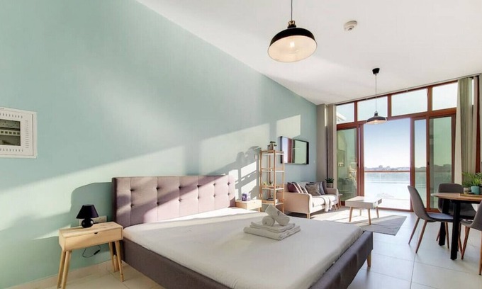 Jumeira 3 Apartment | LUXURY STUDIO| PALM VIEWS WEST| AMAZING SEA VIEW