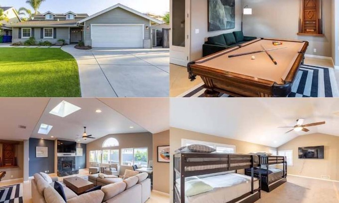 South Oceanside House | Luxury Surf & Legoland Paradise | 5-Star Beach Gem