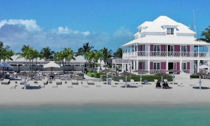 Downtown Nassau House | Luxury townhouse in gated community steps away from the beach and pool