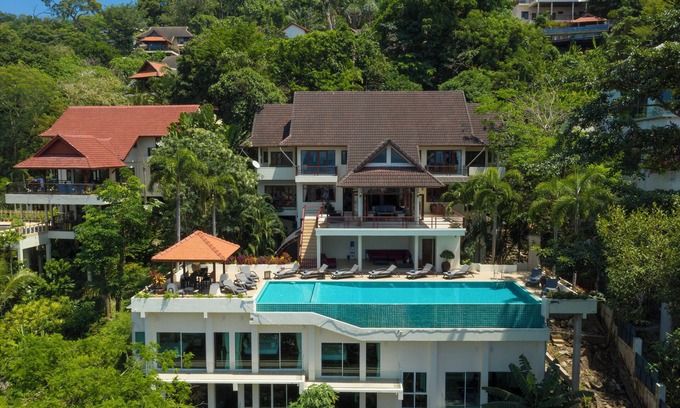 Patong Villa | Luxury Vacation Villa in Patong Phuket Thailand Sea Views Private Pool Sauna