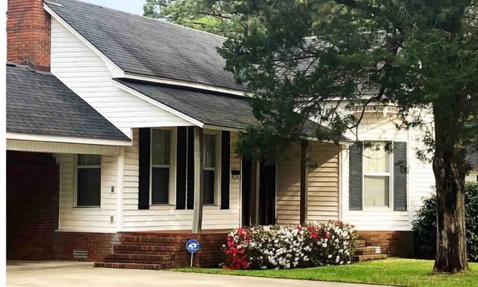 Winnsboro House | Luxury Victorian Home: King Master Suite EZ Access
