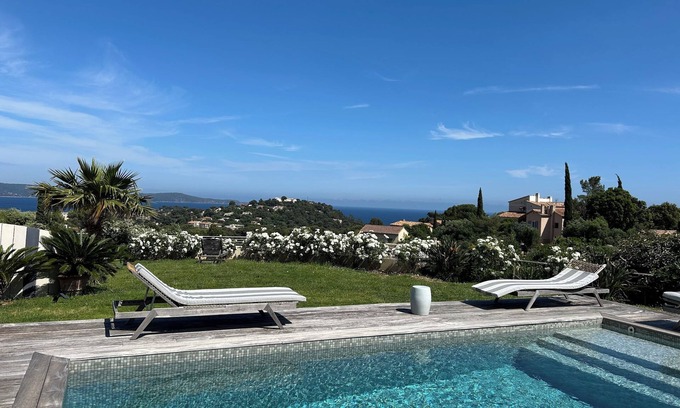 Cavalaire-sur-Mer Villa | Luxury villa with magnificent sea view