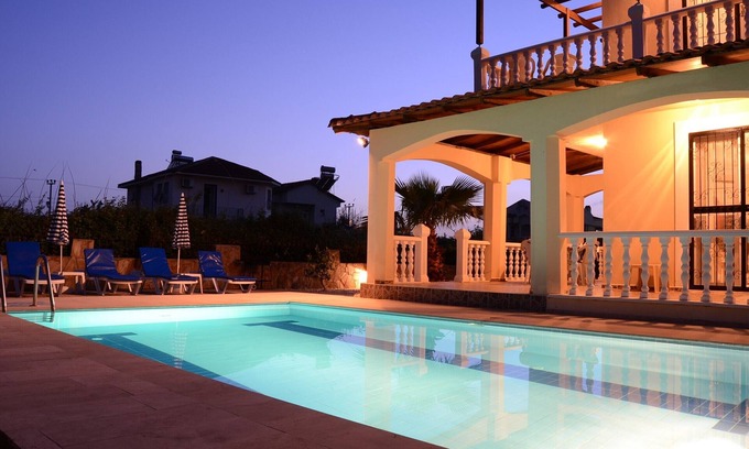 Fethiye City Center Villa | LUXURY VILLA IN CALIS, FETHIYE WITH PRIVATE POOL, SKY TV AND WIFI