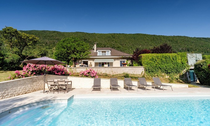 Sevrier Villa | Luxury villa - Park and pool* -Exceptional view of lake and mountains