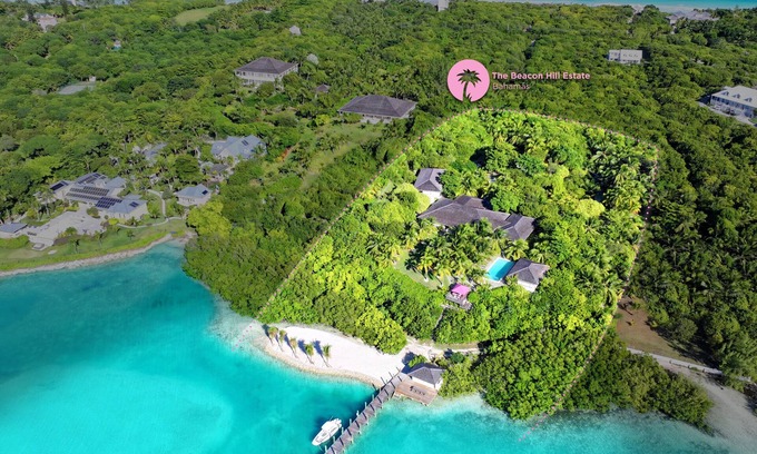 Dunmore Town Villa | Luxury Waterfront Estate, Dock, Chef Gazebo Pool House, Boat and Captain