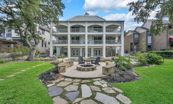 April Sound House | Luxury Waterfront Home with 2 Primary Suites, Pool, Spa, Boat Dock & Breathtaking Views!