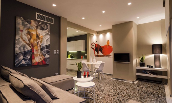 Athens Apartment | Ma Maison Penthouse No1, Acropolis view, 315 Mbps