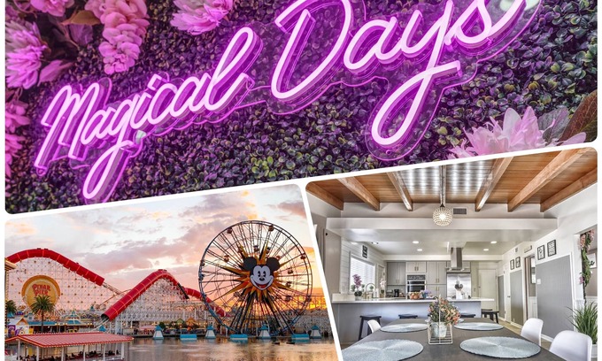 Fullerton House | ❀ Magical Days home ❀ Disneyland ◦ Beach ◦ Fast WIFI ◦ Anaheim ◦ Games ◦ Family