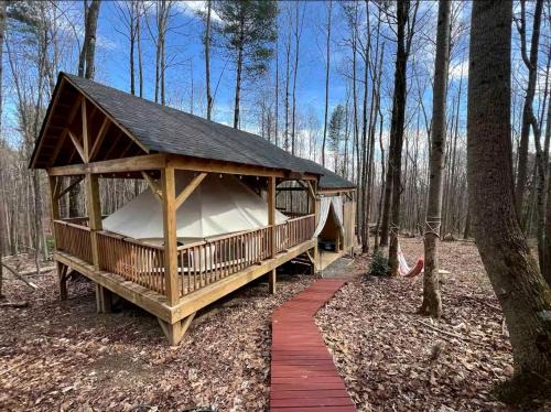 Traphill Other | Magical Glamping Tent in the Woods near Stone Mountain State Park, North Carolina