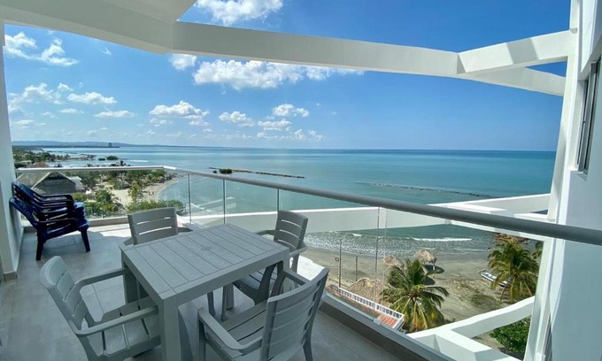 Covenas Apartment | Magico Apartamento Frente al Mar 3 Habitaciones FB73