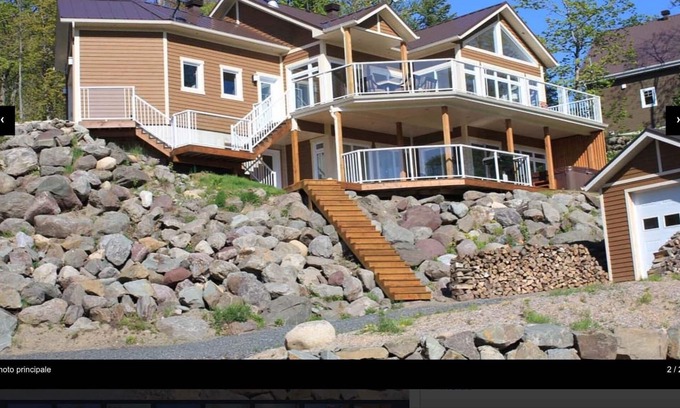 St-Raphael-de-Bellechasse House | Magnificent residence in a river, with jacuzzi