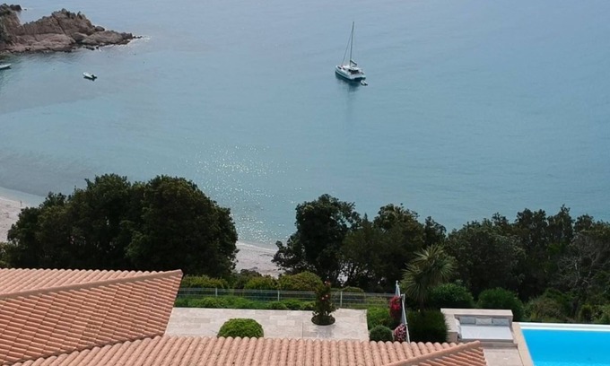 Sari-Solenzara Villa | Magnificent Villa Maltima standing - Paradise sea view - Exceptional site