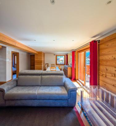 Champery Apartment | Magnifique chalet avec vue Centre Champéry