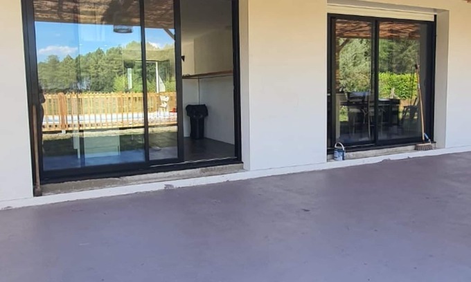Escource Villa | Maison 10 Couchages Avec Piscine et Jardin à 25 min de Contis et Mimizan Plages