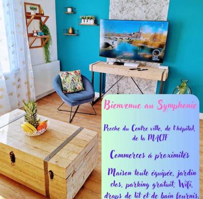 Saint-Florent Apartment | Maison 2 chambres proche centre-ville et hôpital.