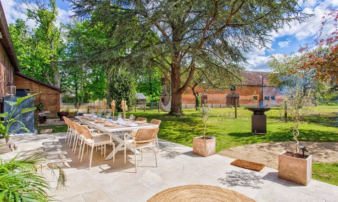 Dozule House | Maison Adeli- Jacuzzi- Brasero- Billard- Pétanque- 4