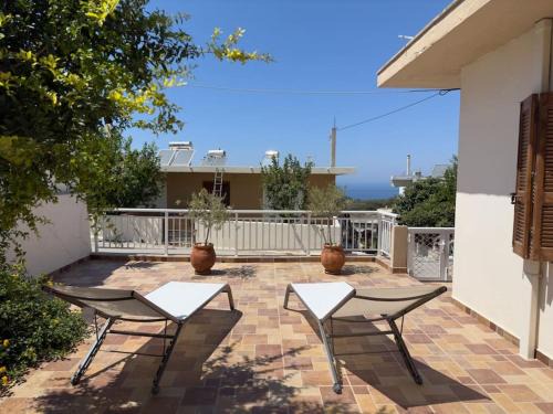 Kritinia House | Maison authentique avec grande terrasse