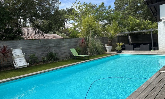 Labenne-Ocean House | Maison Avec Piscine a 350 m de L'ocean Labenne