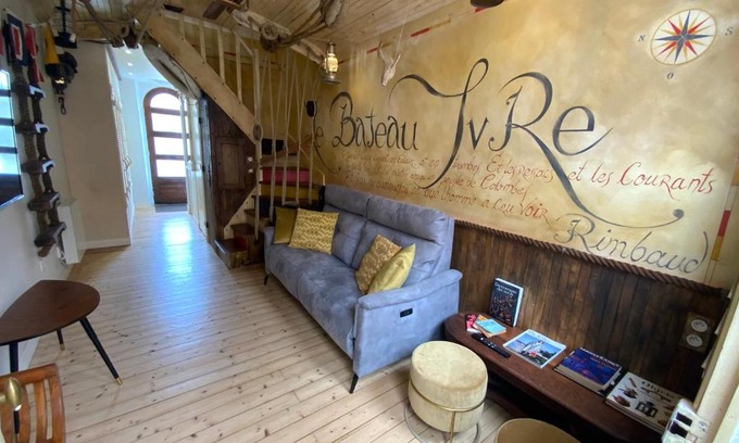 Courtoisville-Sillon-Moka House | Maison bord de mer « Le Bateau IvRe »