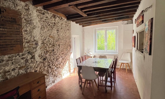 Conde-Sainte-Libiaire House | Maison Briarde Avec Jardin, Proche Disney