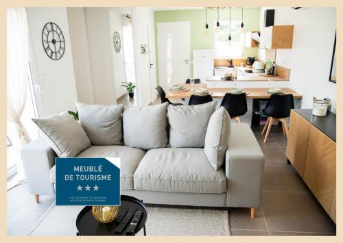 Mus House | Maison cosy à Mus avec terrasse, clim, Wi-Fi et terrain de boules Séjour détente ou professionnel au calme