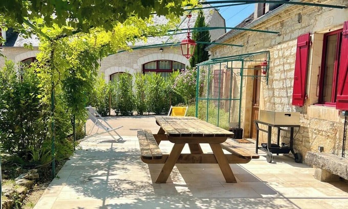 Cuzance Villa | Maison d'Antan - Piscine/Jardin/Clim - Bourg de Cuzance