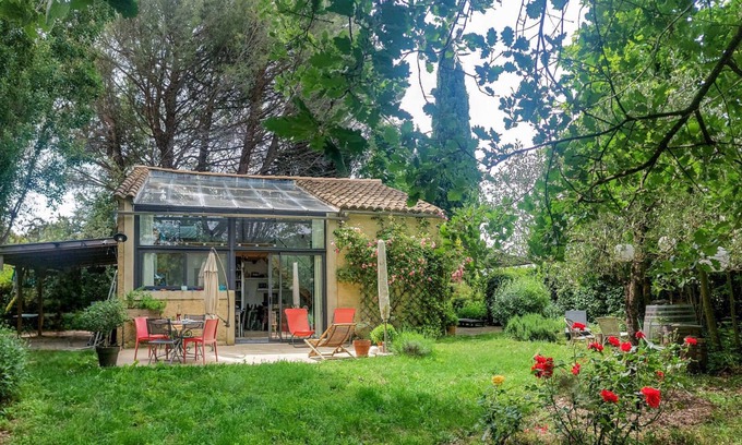Vinsobres House | Maison de Campagne Individuelle, Calme, 2 Personnes, sur Espace Arboré en Drôme